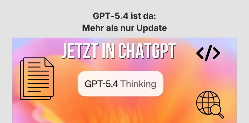 GPT-5.4 ist da