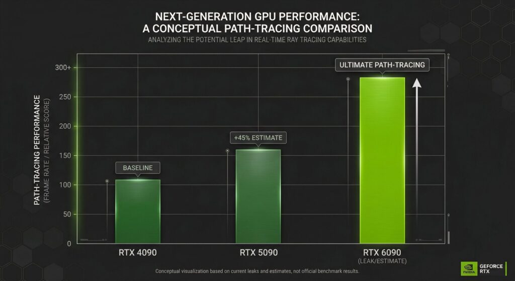 RTX 6090 Leak Vergleich mit RTX 5090 auf Gaming PC