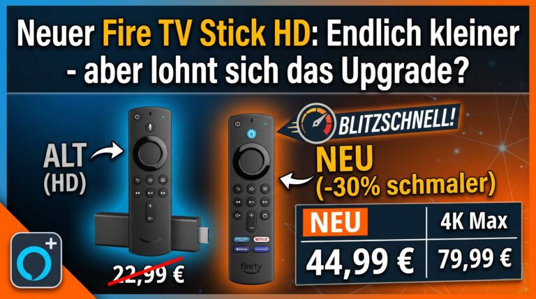Neuer Fire TV Stick HD: Endlich kleiner