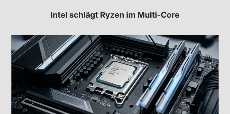 Intel Core Ultra 5 250K Plus Test auf Z890-Mainboard mit RGB-Beleuchtung